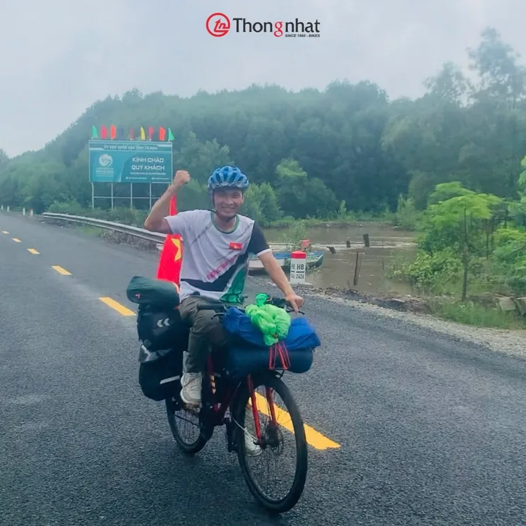 Hanh trinh 3000 km xe dap Thong Nhat