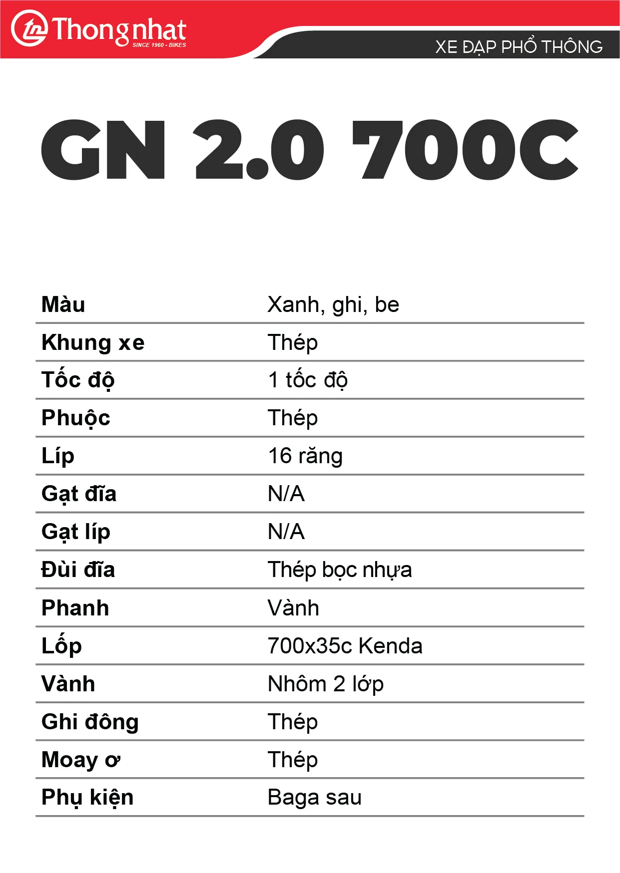 gn 700c